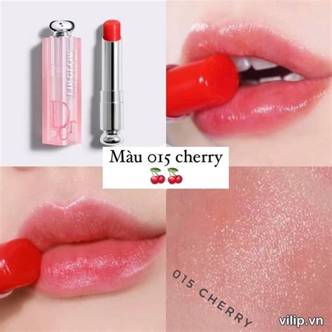 Son Dưỡng Dior Addict Lip Glow Màu 015 Cherry